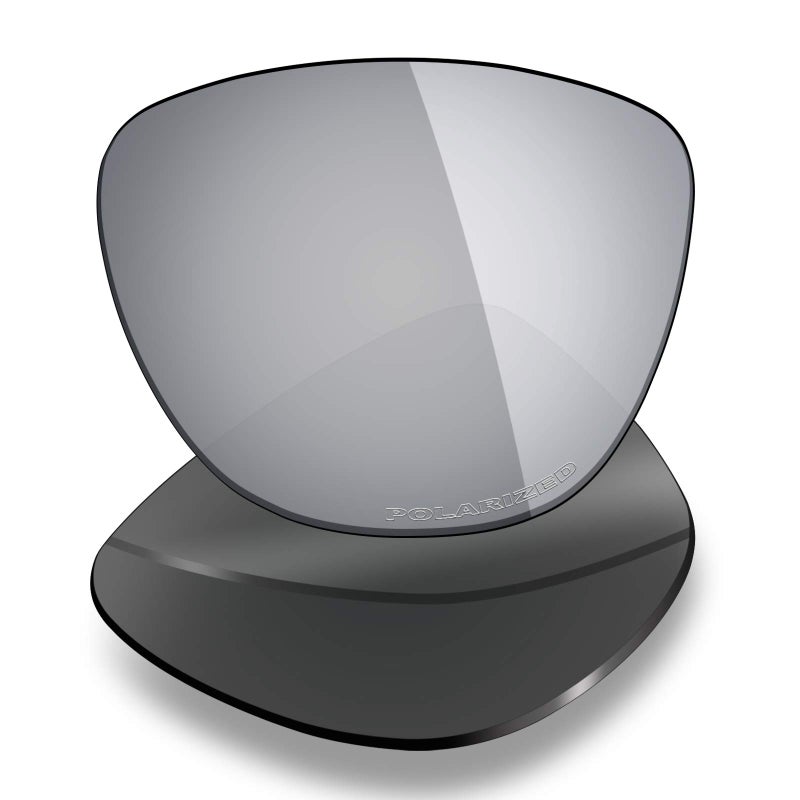 Mryok+ Polarized Replacement Lenses for Oakley Frogskins OO9013 - Silver Titanium - Image 1